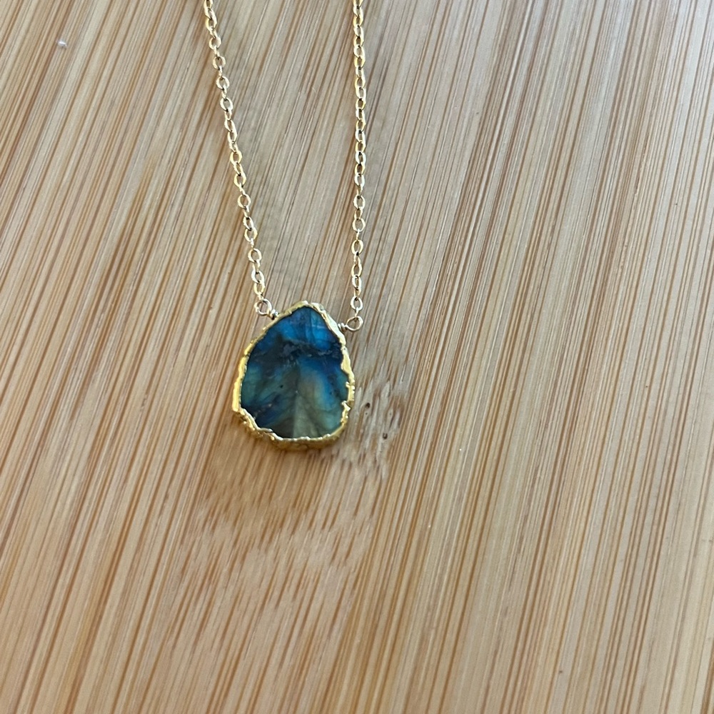 Labradorite necklace